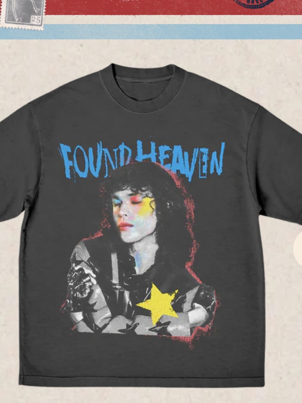 Conan Gray “Found Heaven” Graphic Concert T-Shirt Tour Dates on the Back Size M